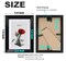 Real Glass Photo Frames for 4x6 with Mat or 5x7 without Mat, Composite Wood Picture Frames for Tabletop and Wall Mounting Display